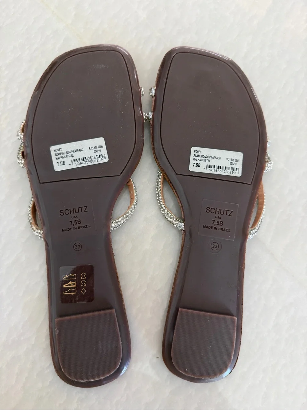 NEW 🌸SCHUTZ🌸 Honey Sandals Size: 7.5 - Picture 7 of 9